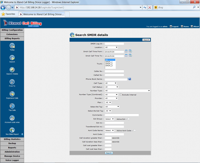 Click to enlarge : Configure Device